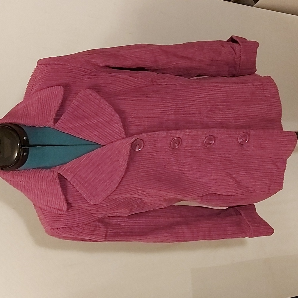 Cute wide whale cord jacket